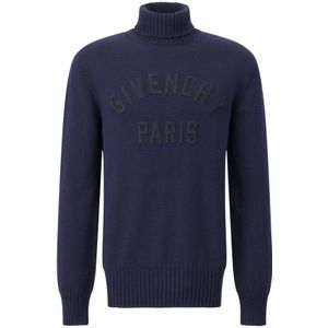 Givenchy, Heren, Truien, Blauw, Maat: L Katoen,