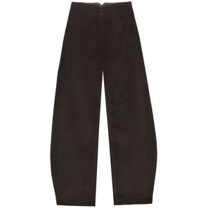Cortana, Dames, Broeken, Bruin, Maat: 2XS Katoen,