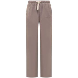 Palm Angels, Heren, Broeken, Paars, Maat: S Katoen,