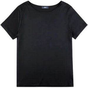Fay, Dames, Tops, Zwart, Maat: S Viscose,