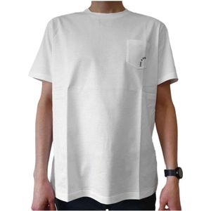 Paul & Shark, Heren, Tops, Wit, Maat: XL Katoen,