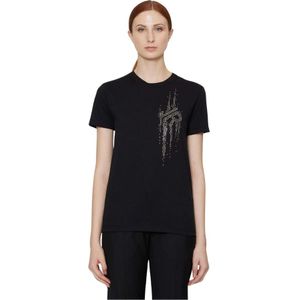 John Richmond, Dames, Tops, Zwart, Maat: XS Katoen,