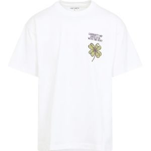 Carhartt Wip, Heren, Tops, Wit, Maat: S