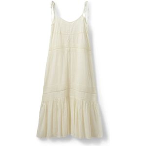 Sofie Schnoor - A-lijn Jurk - Beige - Katoen