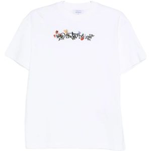 Off White, Dames, Tops, Wit, Maat: L