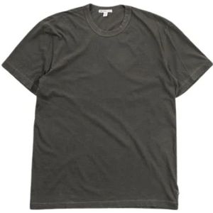 James Perse, Heren, Tops, Groen, Maat: XL Katoen,