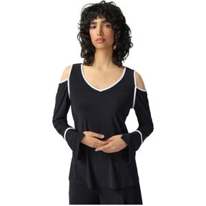 Joseph Ribkoff, Dames, Tops, Zwart, Maat: 2XL