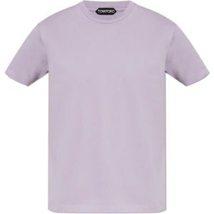 Tom Ford, Heren, Tops, Paars, Maat: L Katoen,