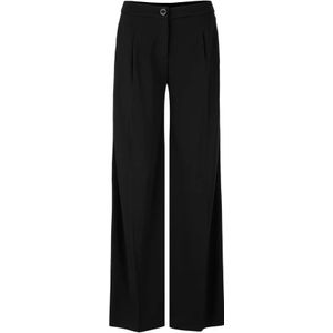 Marc Cain, Dames, Broeken, Zwart, Maat: M