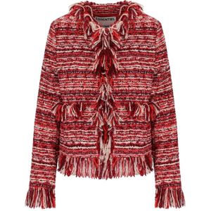 Essentiel Antwerp, Dames, Jassen, Rood, Maat: XS Wol,