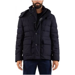 Fay, Heren, Jassen, Blauw, Maat: M