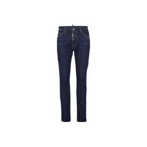 Dsquared2 Stijlvolle Broeken voor Mannen , Blue , Heren , Maat: 2XS