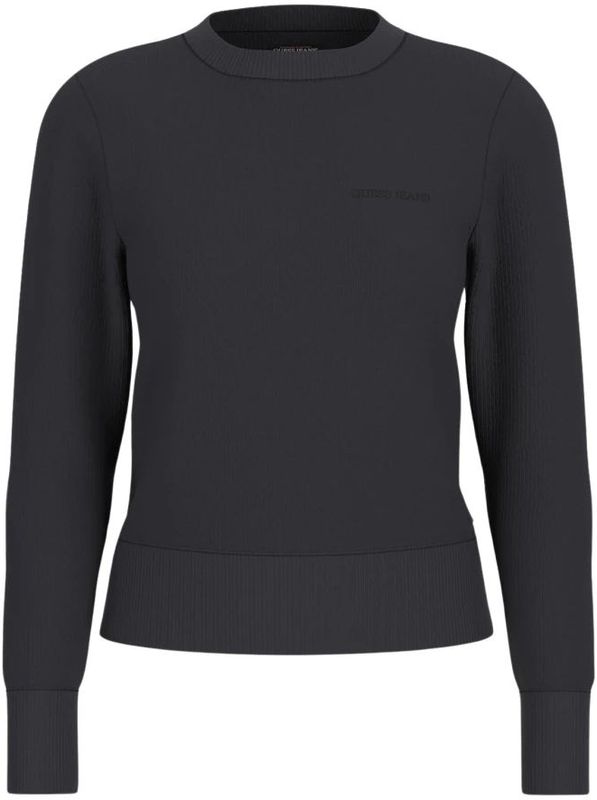 Guess, Dames, Truien, Zwart, Maat: XS Zijde,