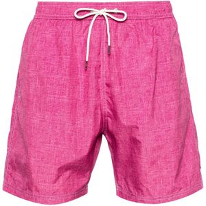 Paul & Shark, Heren, Badkleding, Roze, Maat: L Poliester,