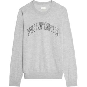 Zadig & Voltaire, Heren, Sweatshirts & Hoodies, Grijs, Maat: XL