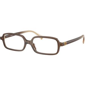 Miu Miu, Dames, Accessoires, Bruin, Maat: 51 MM