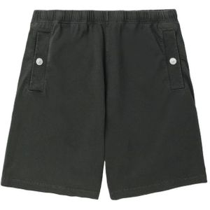 Stone Island, Heren, Korte broeken, Grijs, Maat: M Katoen,