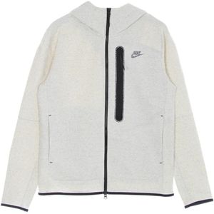 Nike, Heren, Sweatshirts & Hoodies, Grijs, Maat: XL Fleece,