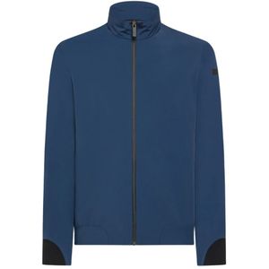 Rrd, Heren, Jassen, Blauw, Maat: S Fleece,