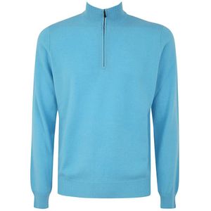 Filippo De Laurentiis, Heren, Truien, Blauw, Maat: XL Wol,