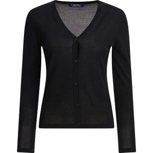 Max Mara, Dames, Truien, Zwart, Maat: XS Wol,