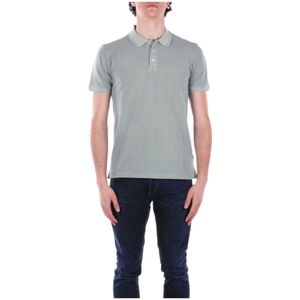 Woolrich, Heren, Tops, Groen, Maat: L Katoen,