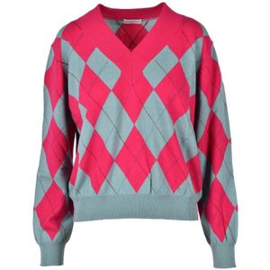 Ballantyne, Dames, Truien, Veelkleurig, Maat: M Kasjmier,