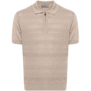 Corneliani, Heren, Tops, Beige, Maat: XL Katoen,