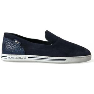 Dolce & Gabbana - Loafers - Blauw - Leer