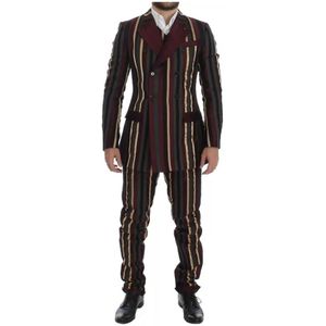 Dolce & Gabbana, Heren, Pakken, Veelkleurig, Maat: M