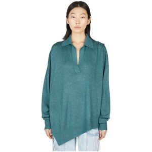 Isabel Marant, Dames, Truien, Groen, Maat: XS Wol,