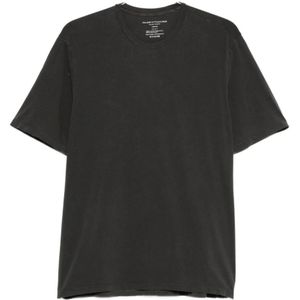 Majestic Filatures, Heren, Tops, Bruin, Maat: L