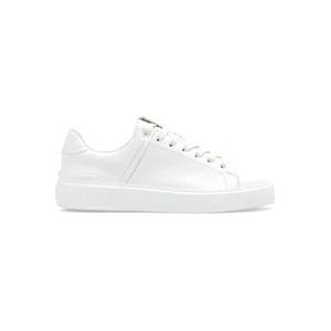 Balmain Leren sneakers , White , Dames , Maat: 35 EU