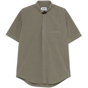 Magliano, Heren, Overhemden, Groen, Maat: M Katoen,