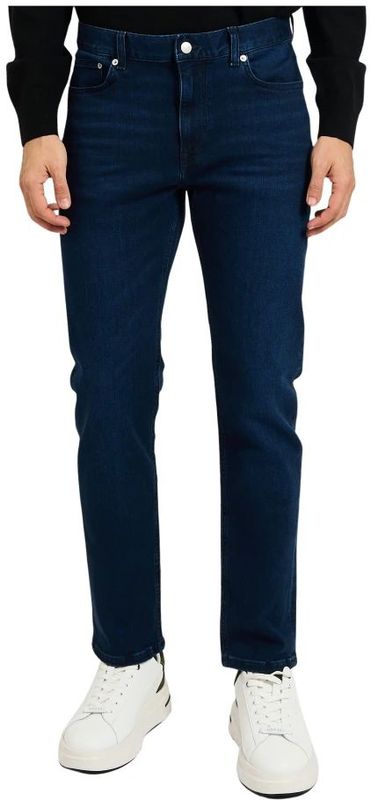Slim fit jeans van katoenmix, model 'BLEECKER'