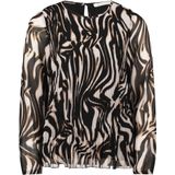 Betty & Co, Dames, Blouses & Shirts, Zwart, Maat: S Poliester,