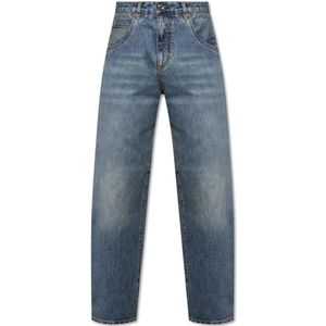 Etro, Heren, Jeans, Blauw, Maat: W31