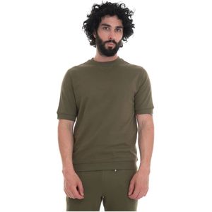 Hindustrie, Heren, Tops, Groen, Maat: M Jersey,