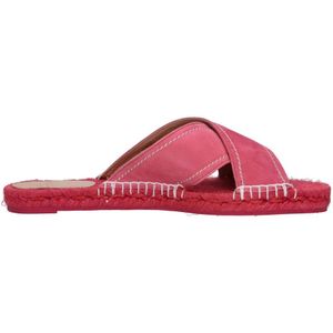 Castañer - Espadrilles - Roze - Textiel