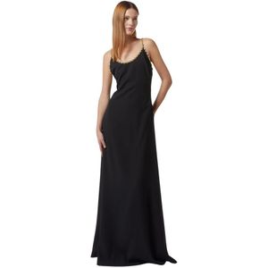 Silvian Heach, Dames, Jurken, Zwart, Maat: XS Poliester,
