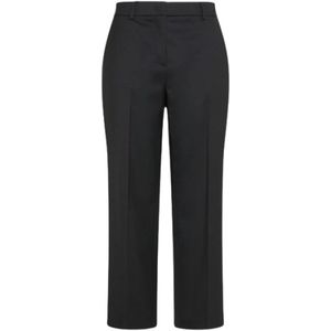 Peuterey Worsted wolblend broek , Black , Dames , Maat: S