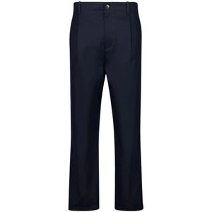 Valentino Garavani, Heren, Broeken, Blauw, Maat: L Katoen,