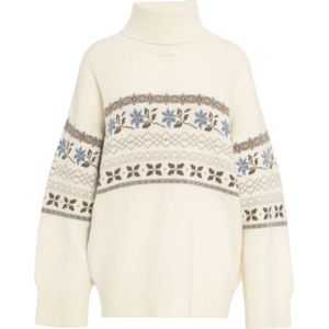 Skall Studio, Dames, Truien, Beige, Maat: S Wol,