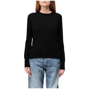 Aspesi, Dames, Truien, Zwart, Maat: XS Wol,