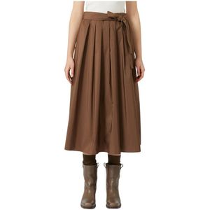 Max Mara, Dames, Rokken, Bruin, Maat: S