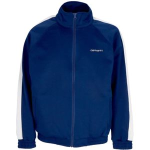 Carhartt Wip, Heren, Sweatshirts & Hoodies, Blauw, Maat: L