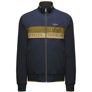 Aeronautica Militare, Heren, Sweatshirts & Hoodies, Veelkleurig, Maat: S