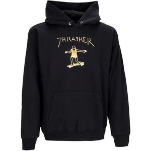 Thrasher, Heren, Sweatshirts & Hoodies, Zwart, Maat: M