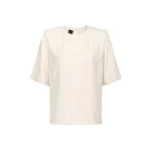 Pinko T-Hemden , White , Dames , Maat: XS
