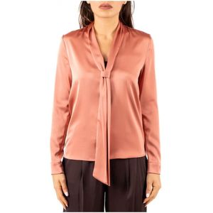 Hanita, Dames, Blouses & Shirts, Roze, Maat: S